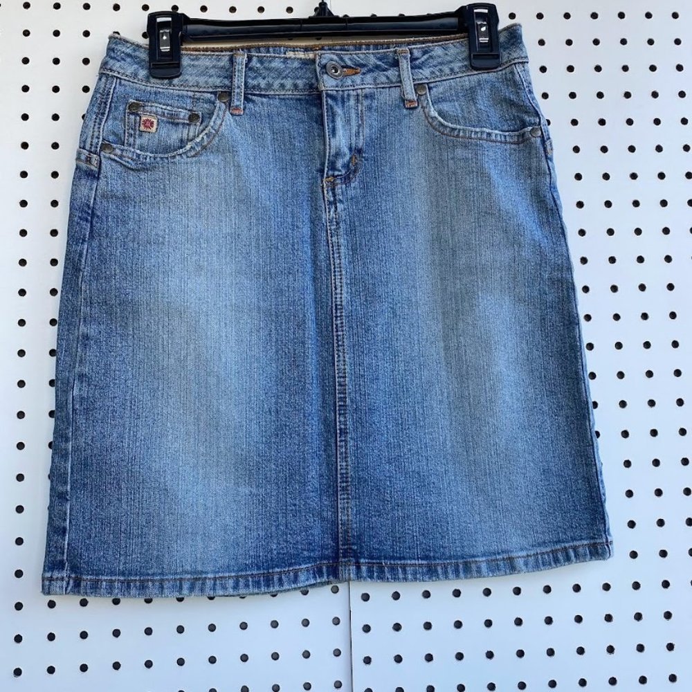 Paris Blues Junior's Denim Skirt